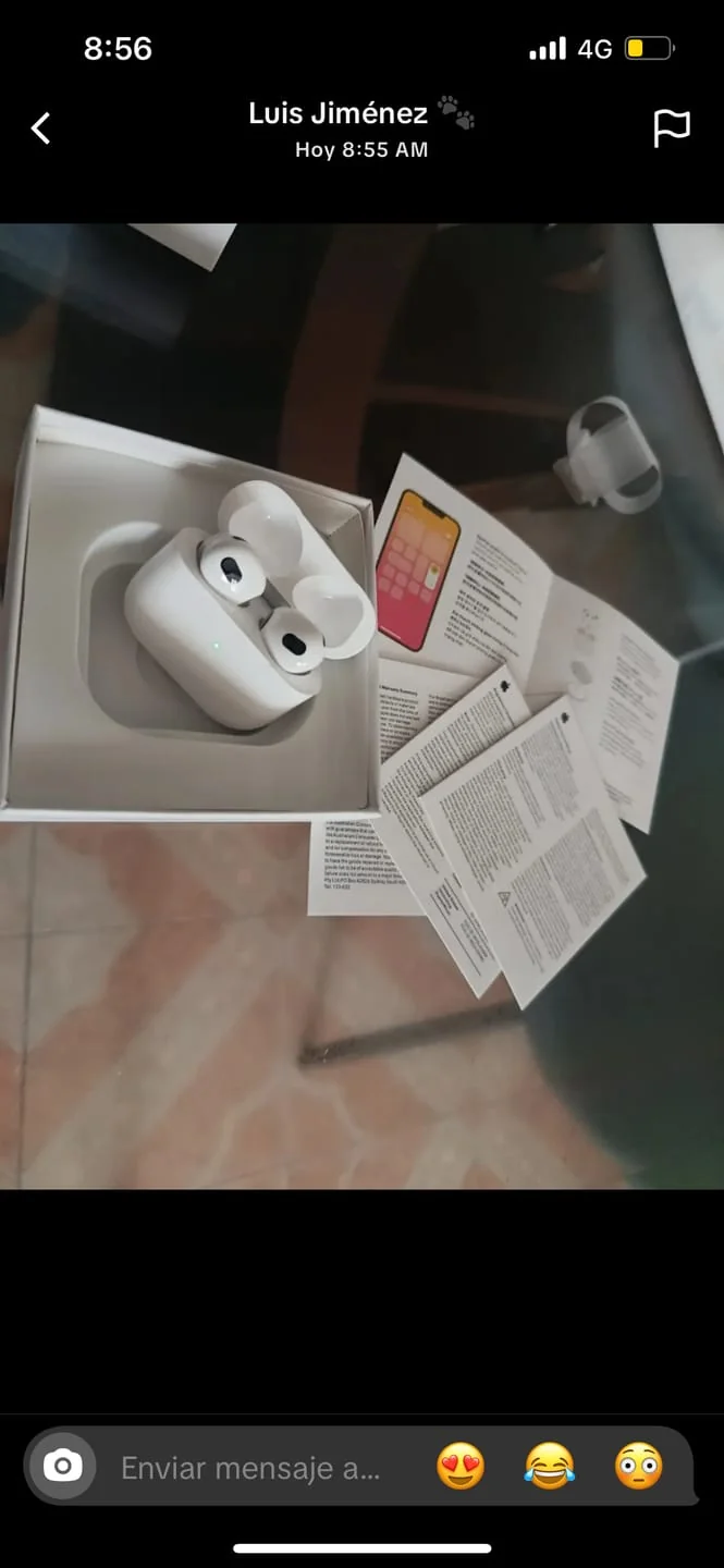 AirPods 3 (chat cliente)